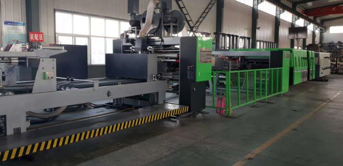 4 en línea completamente automático/Casemaker de Gluer de la carpeta del troquelador de Slotter de la impresora de color
