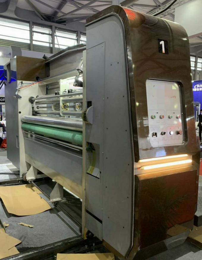 Completamente succión, alta impresión de tinta del color de la definición 6 (impresión inferior) con la carpeta Gluer y grapadora en línea