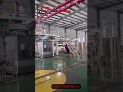 Línea de producción de cartón corrugado de cinco capas de alta velocidad YK-2200-200