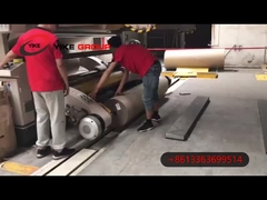 V5B / V6B Rodillo de molino hidráulico 1400 - 2800 mm Tamaño para línea de cartón