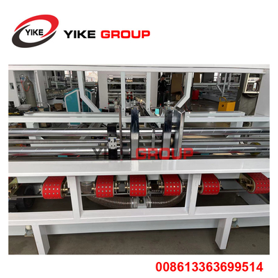 YK-1228 Velocidad directa de fábrica 150-200 Pcs/min Máquina de pegamento de carpetas de cartón totalmente automática