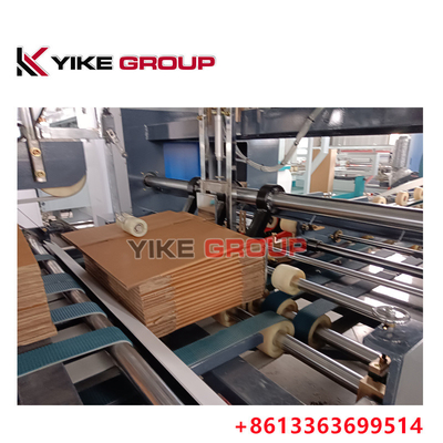 YK-1228 Velocidad directa de fábrica 150-200 Pcs/min Máquina de pegamento de carpetas de cartón totalmente automática
