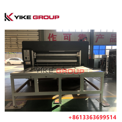 YK-1424 Chain Feeder 2 Color Flexo Impresión de la máquina de hacer caja corrugada