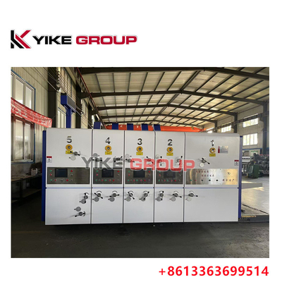 YK-1426 Impresora flexible de borde de plomo Slotter Máquina de corte a presión para hacer cajas de cartón
