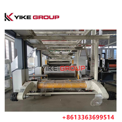 YK-2500 Desenrollador de papel de bobina de molino sin eje hidráulico Usar el soporte de rodillo para la planta de cartón corrugado