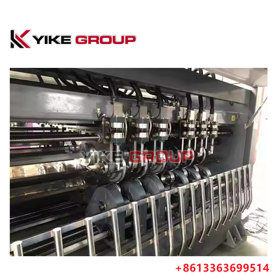Velocidad 200m/min 2500MM YIKE GROUP Tipo BNC Tipo automático de hoja fina Slitter Scorer en línea para la línea de producción de cartón corrugado