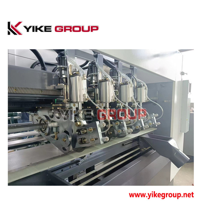 YK-2000 ENC Velocidad de 250 m/min Servo Tipo Slitter Scorer para la línea de producción de cartón corrugado