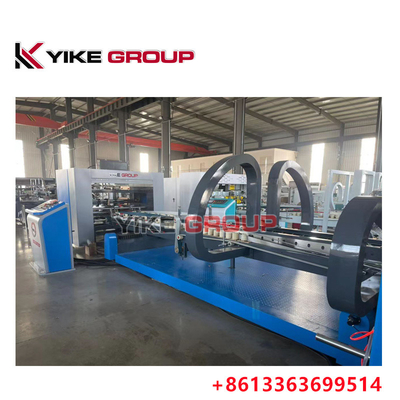 YK-1228 Velocidad directa de fábrica 150-200 Pcs/min Máquina de pegamento de carpetas de cartón totalmente automática