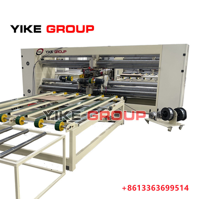 Velocidad 600 puntos/minuto YIKE GROUP Máquina semiautomática para coser cajas onduladas 2pcs