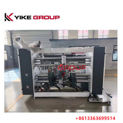 Velocidad 600 puntos/minuto YIKE GROUP Máquina semiautomática para coser cajas onduladas 2pcs