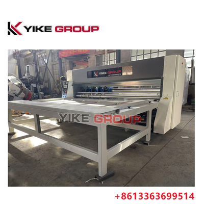 YIKE GROUP 1400X2800 Tipo de cadena Flexo Printer Slotter máquina para la caja de cartón corrugado