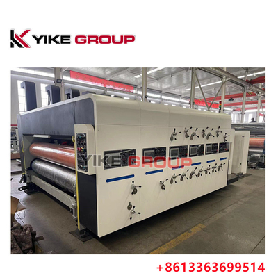 YK-1424 Impresora de alta velocidad de flexo Slotter Die Cutter Machine Fabricación de caja de cartón
