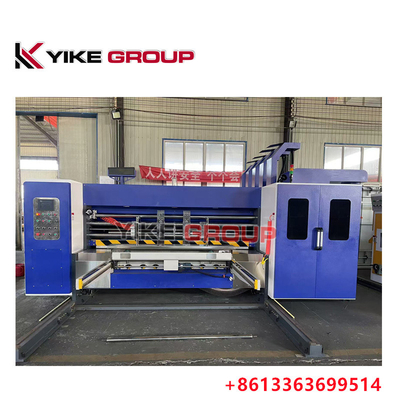 Impresora de Flexo del color YKHS-1426 4 con Slotter y cortar con tintas