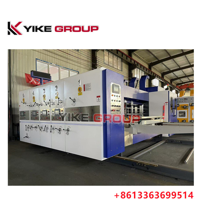 Impresora de Flexo del color YKHS-1426 4 con Slotter y cortar con tintas