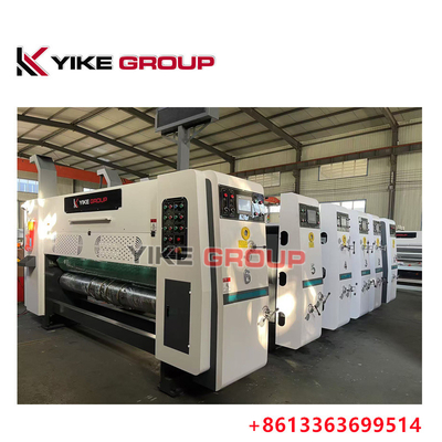 YIKE GROUP 1200X2400MM Flexo Printer Slotter Machine para hacer cajas de cartón
