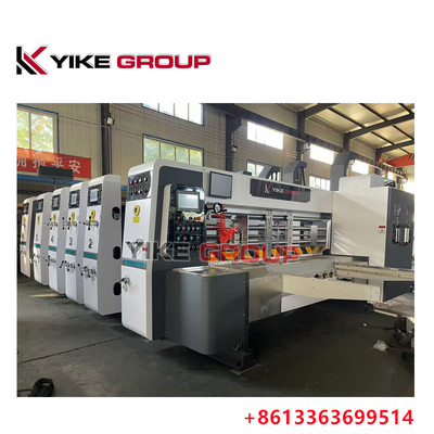 YIKE GROUP 1200X2400MM Flexo Printer Slotter Machine para hacer cajas de cartón