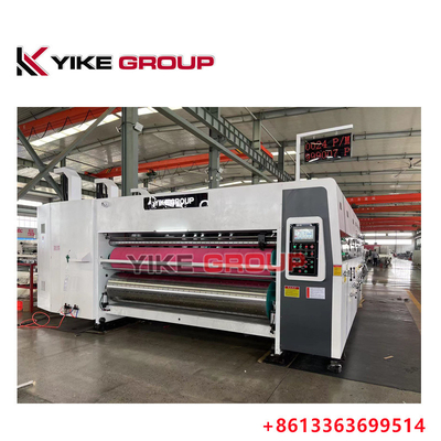YK-1224 150 Pcs/Min 4 Color Flexo Printer Slotter Machine Carton Box haciendo la máquina