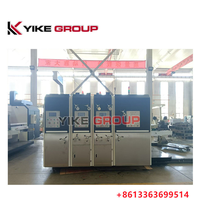 Máquina de empalme de impresión flexible de alta velocidad para cajas de cartón que hace 120-150 hojas/min