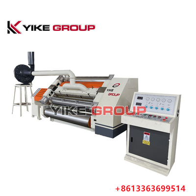 YIKE GROUP Roller corrugado de diámetro 280mm Máquina de cara única para la línea de producción de cartón corrugado