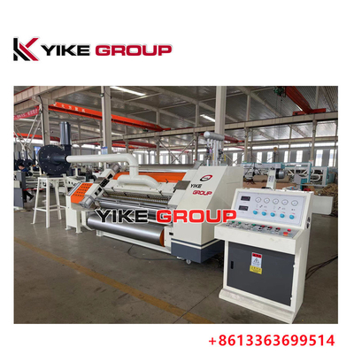 YIKE GROUP Roller corrugado de diámetro 280mm Máquina de cara única para la línea de producción de cartón corrugado
