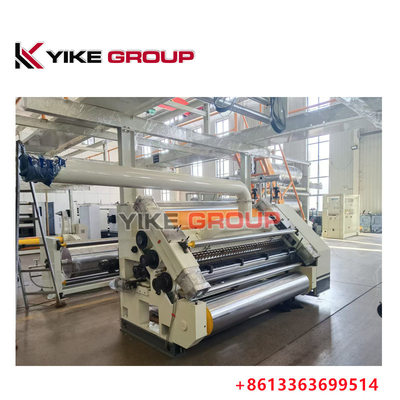 YIKE GROUP Roller corrugado de diámetro 280mm Máquina de cara única para la línea de producción de cartón corrugado