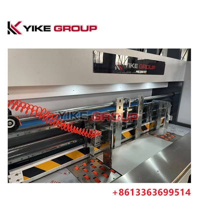 Max Impresión Tamaño 1450X2500 Máquina de corte automático de borde de plomo Flexo 3 Color Slotter