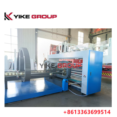 Máquina automática de Gluer de la carpeta de la caja del cartón, máquina acanalada 180m/min del plegado en abanico