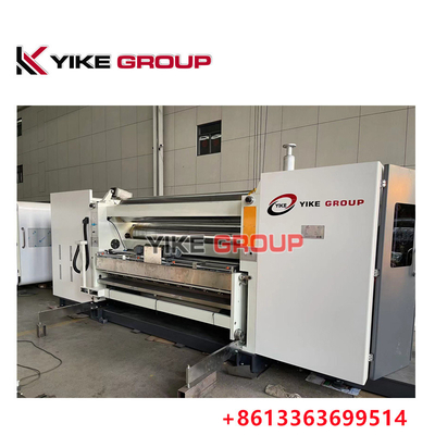 YK-2200 Velocidad 150m/min Máquina de cara única para la producción de cartón corrugado