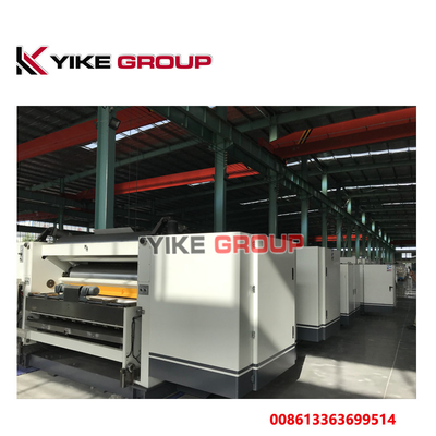 YK-2200 Velocidad 150m/min Máquina de cara única para la producción de cartón corrugado